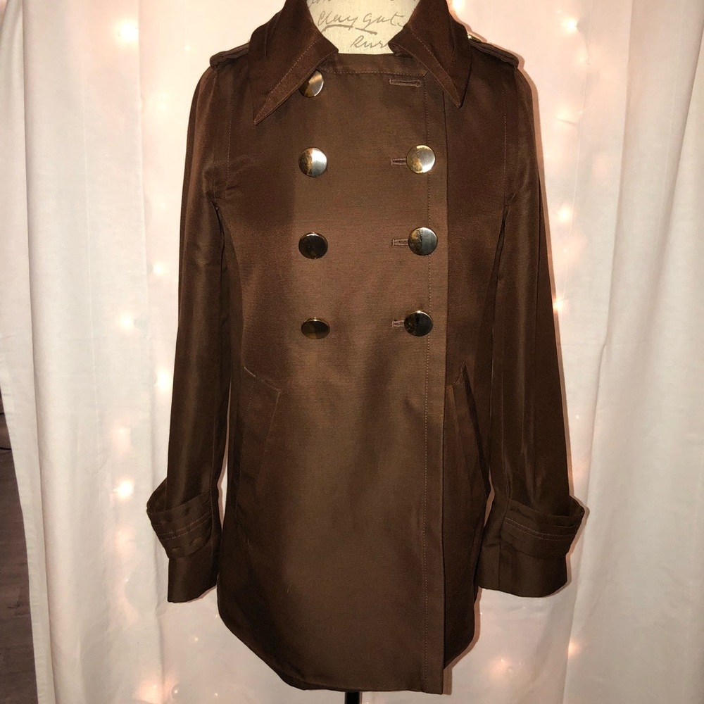 Marc Jacobs Brown Pea Coat